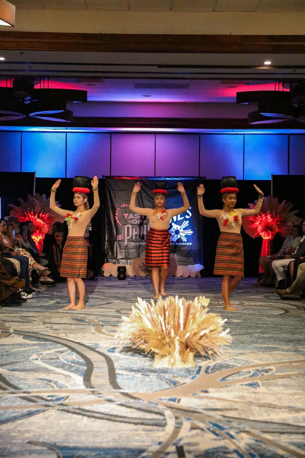 Traditional Filipino cultural dance performance