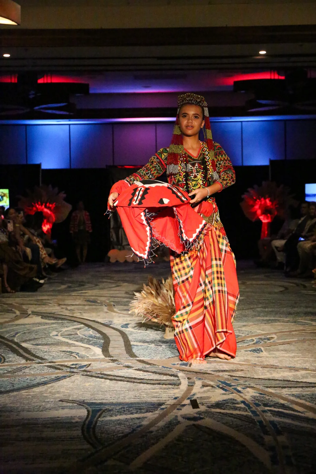 Filipino cultural fashion presentation